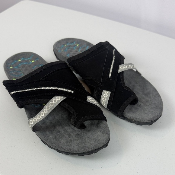 Orthopedic Sandals with Arch Support Comfort Adjustable Toe Ring Buckle Size 8 - Picture 3 of 8